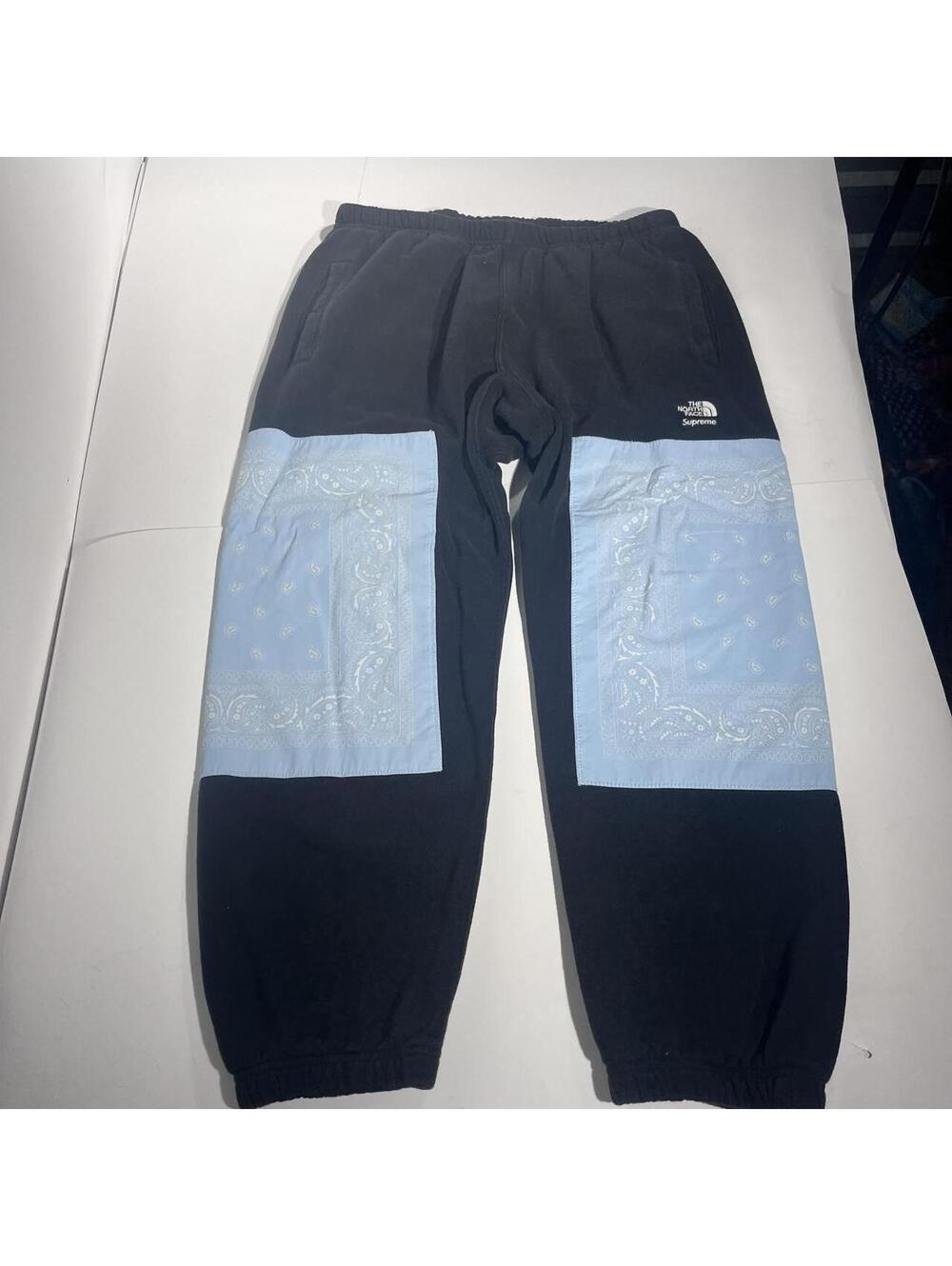 Supreme x The North Face Bandana Sweatpant, black, SS22